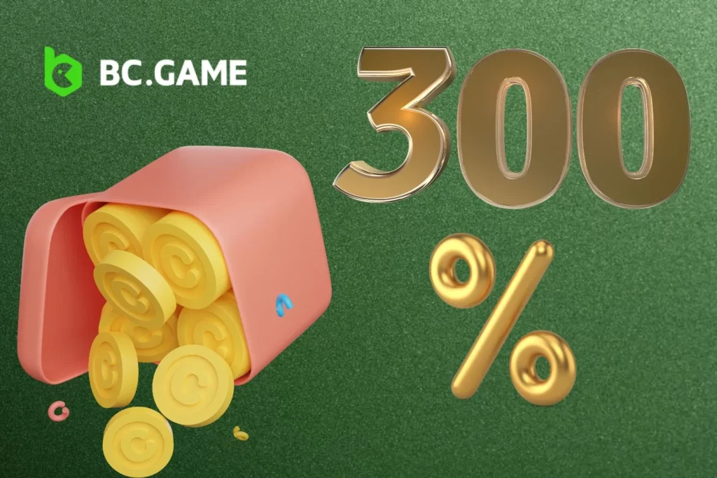 How to Get a 300% Bonus on BC Game Slots