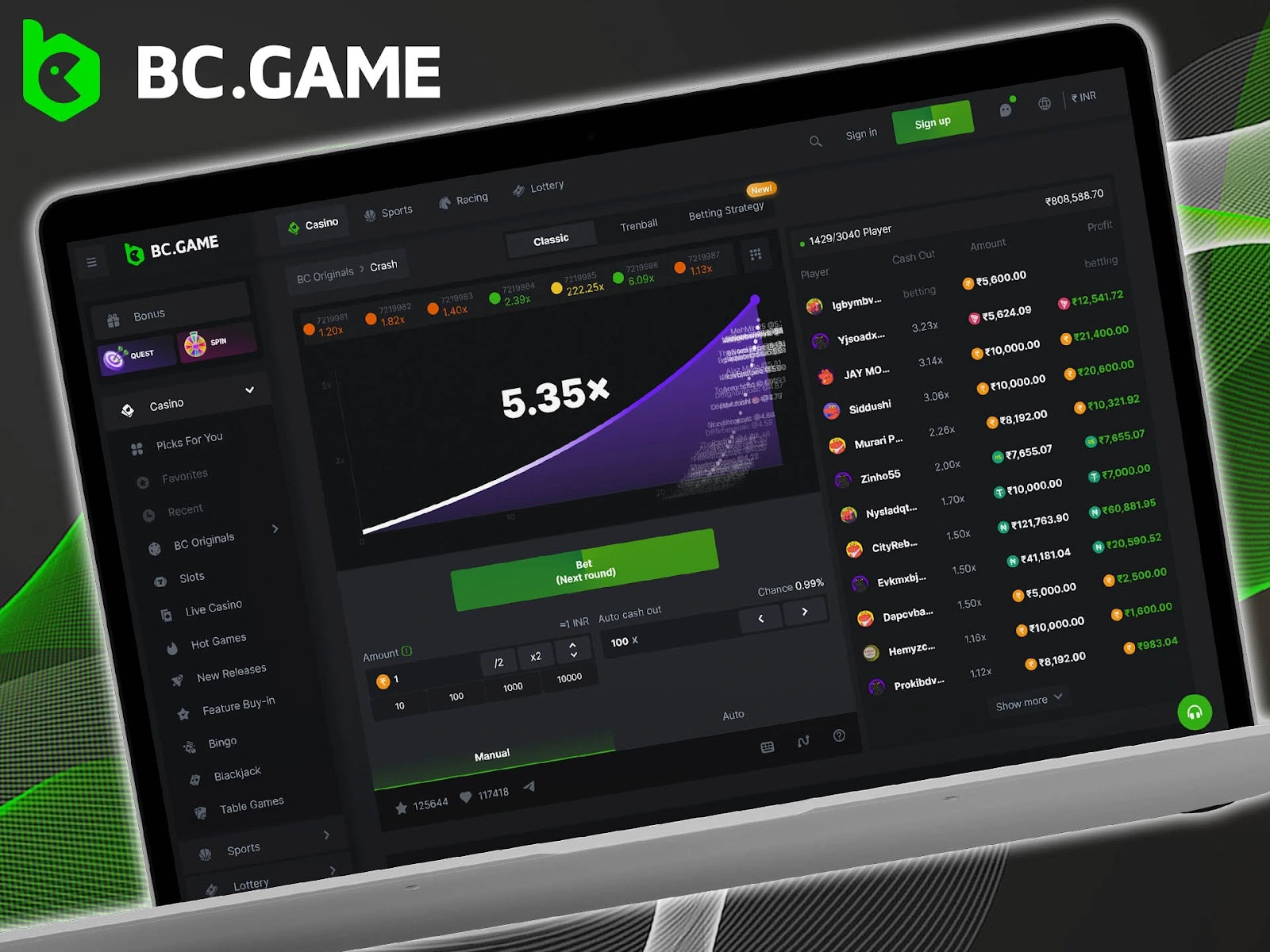 BC Game Crash Download APP